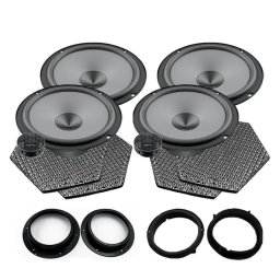 Boxe auto Pachet difuzoare auto Hertz Uno dedicat Volkswagen Tiguan 2016-, RMS 75W