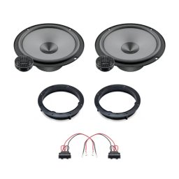 Boxe auto Pachet difuzoare auto Hertz Uno dedicat usi fata Volkswagen UP 2011-, RMS 75W