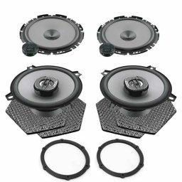 Boxe auto Pachet difuzoare auto Hertz Uno dedicat Citroen C3 2002-2008, RMS 70W
