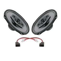 Boxe auto Pachet difuzoare auto Hertz Uno dedicat usi fata Toyota Avensis 2009-2018, RMS 85W