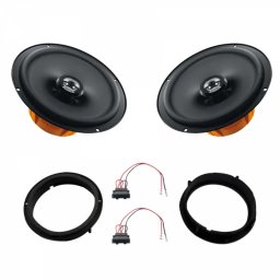 Boxe auto Pachet difuzoare Hertz Dieci dedicate usi spate Skoda Fabia (1999 - 2014)