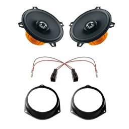 Boxe auto Pachet difuzoare auto Hertz Dieci dedicat usi spate Fiat Punto 2005-2018, RMS 40W