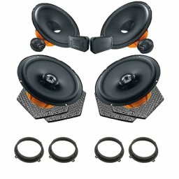 Boxe auto Pachet difuzoare auto Hertz Dieci dedicat Mazda 3 2014-2018, RMS 80W