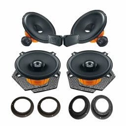 Boxe auto Pachet difuzoare auto Hertz Dieci dedicat Mercedes B Class 2005-2010, RMS 80W