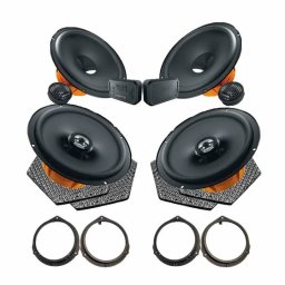 Boxe auto Pachet difuzoare auto Hertz Dieci dedicat Mercedes C Class 2007-2015, RMS 80W