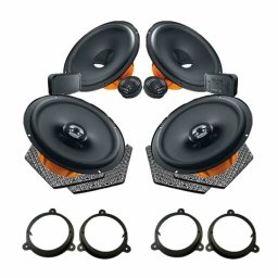 Boxe auto Pachet difuzoare auto Hertz Dieci dedicat Renault Koleos 2008-2016, RMS 80W