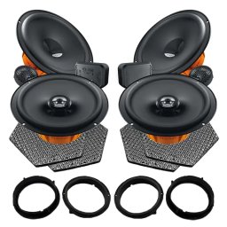 Boxe auto Pachet difuzoare auto Hertz Dieci dedicat Volkswagen Golf 8 2020-, RMS 80W