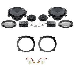 Boxe auto Pachet difuzoare auto usi Fata Audi A3 8L 1996-2003 Audison Prima 100 W