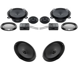 Boxe auto Pachet difuzoare auto Audi A3 8L 1996-2003 Audison Prima 100 W
