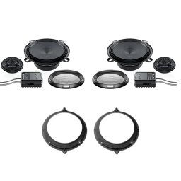 Boxe auto Pachet difuzoare auto usi Fata Audi A4 B5 1995-2001 Audison Prima 100 W