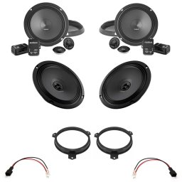 Boxe auto Pachet difuzoare auto Toyota Yaris 2021-2023 Audison Prima 100 W