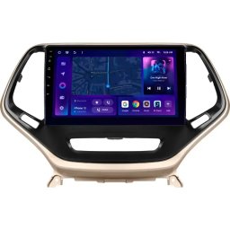 Navigatie Auto M3 Jeep Cherokee 5 2015-2018 4+32GB 10" QLED Octa-core 2Ghz, Android 4G Bluetooth 5.1 DSP