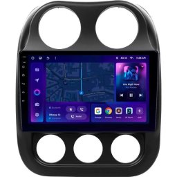 Navigatie Auto M3 Jeep Compass 1 2009-2015 4+32GB 10" QLED Octa-core 2Ghz, Android 4G Bluetooth 5.1 DSP