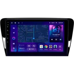 Navigatie Auto M3 Skoda Octavia 3 2013-2018 4+32GB 10" QLED Octa-core 2Ghz, Android 4G Bluetooth 5.1 DSP - Varianta B