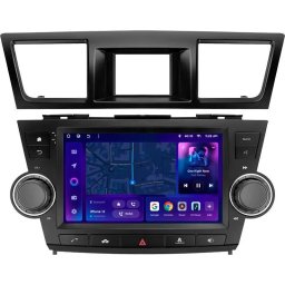 Navigatie Auto M3 Toyota Highlander 2 2007-2013 4+32GB 9" QLED Octa-core 2Ghz, Android 4G Bluetooth 5.1 DSP - Varianta B