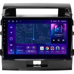 Navigatie Auto M3 Toyota Land Cruiser 11 J200 2007-2015 I 4+32GB 10" QLED Octa-core 2Ghz, Android 4G Bluetooth 5.1 DSP - Varianta A