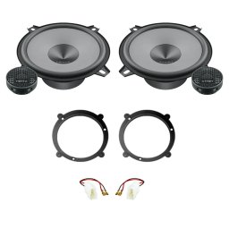 Boxe auto Pachet difuzoare auto usi Fata Audi A3 8L 1996-2003 Hertz Uno 75 W
