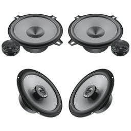 Boxe auto Pachet difuzoare auto Audi A3 8L 1996-2003 Hertz Uno 75 W