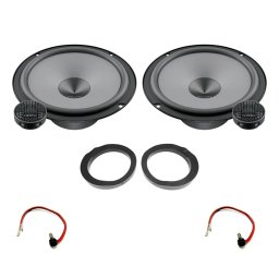Boxe auto Pachet difuzoare auto usi Fata Mercedes-Benz E Class W210 1996-2003 Hertz Uno 75 W