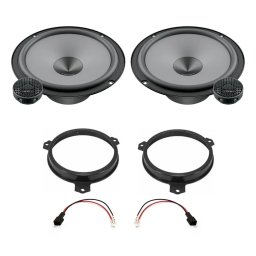 Boxe auto Pachet difuzoare auto usi Fata Toyota Yaris 2021-2023 Hertz Uno 75 W