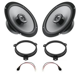 Boxe auto Pachet difuzoare auto usi Spate Toyota Yaris 2021-2023 Hertz Uno 55 W