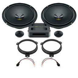 Boxe auto Pachet Difuzoare Auto usi Fata Toyota Yaris Cross 2021-2023 Hertz Dieci Pro 80 W
