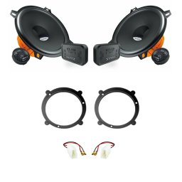 Boxe auto Pachet difuzoare auto usi Fata Audi A3 8L 1996-2003 Hertz Dieci 80 W
