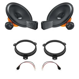 Boxe auto Pachet difuzoare auto usi Fata Toyota Yaris 2021-2023 Hertz Dieci 80 W