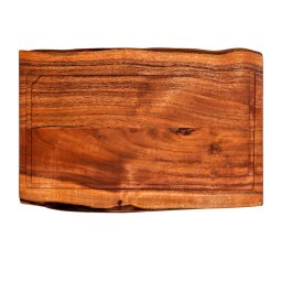 Tocator din lemn natural mediu 45x30x3,5 cm Forged ESCUTBRDNATM