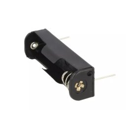 Suport baterie 1x AA R6 cu terminal PCB COMF BH-311-1P
