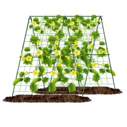 Spalier pliabil tip A pentru gradina, suport plante si legume cataratoare pe sfoara, JollyMag, OA03