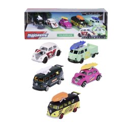 MAJORETTE SET 5 MASINUTE METALICE VOLKSWAGEN 7.5CM