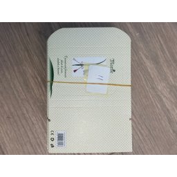 Ambalaje pentru Bratara Martisoare, Flippy, Set 200 Bucati, Cutii Brosa, Model Ghiocel, Bej