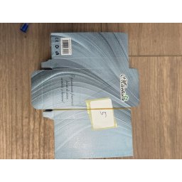 Ambalaje de Carton pentru Martisoare, Flippy, Set 200 Bucati, Cutii Brosa, Model Abstract, Gri deschis