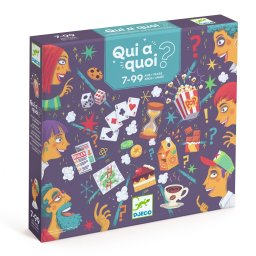 Joc cooperativ de logica Qui-à-quoi? Djeco