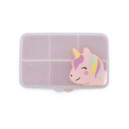 CUTIE SNACK 6 COMPARTIMENTE, MELII, PRINT UNICORN