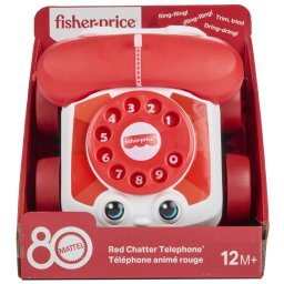 FISHER PRICE TELEFON INTERACTIV ROSU