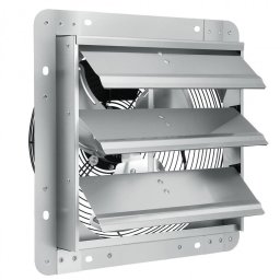 Ventilator evacuare pentru spatii comerciale, sere, depozite, Metal, 115 W, 4800 mÂ³/h, diametru 610 mm
