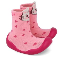 Sosete antiderapante pentru copii 251321-A, pisicuta (Marime: 19 (11,6-12,1 cm))