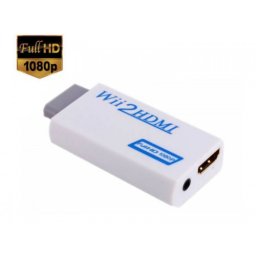 Adaptor Wii la HDMI, Active, Full HD, convertor analog la digital, tata mama, cu mufa video si sunet audio, compatibilitate: consola nintendo wii la televizor/ monitor tv cu hdmi