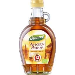 Sirop de artar grad A cu gust fin 250ml Dennree