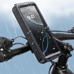 Husa cu Magnet pentru Telefon Rezistenta la Apa, 6.9" - Baseus PrimeTrip VB1 RainShield (C0013D01) - Black