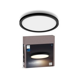 Philips - plafonieră LED dimabilă Hue AURELLE LED/21W/230V Ø 39,5 cm neagră