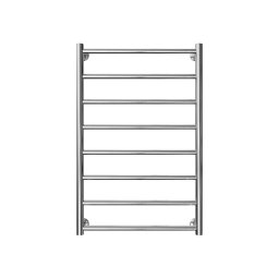 Radiator de baie tip scară INOX FLAT 163W/230V 77x53 cm inox/crom lucios
