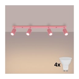 Brilagi - Spot LED CRESTO 4xGU10/10W/230V roz