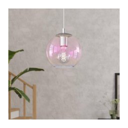 Eglo 901918 - Pendul ARISCANI pe cablu, 1xE27/60W/230V, crom lucios