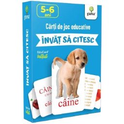 Invat sa citesc. Carti de joc educative