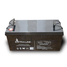 Extralink AKUMULATOR BATTERY ACCUMULATOR AGM 12V 200AH - Batterie Sealed Lead Acid (VRLA)
