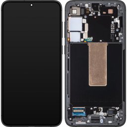 Piese si componente Display cu Touchscreen Samsung Galaxy S23+ S916, cu Rama, Gri (Graphite), Service Pack GH82-30476E