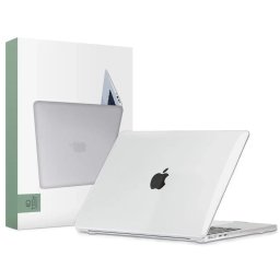Etui Tech-Protect Smartshell pentru MacBook Air 13, Crystal Clear, 2022, set 1x etui